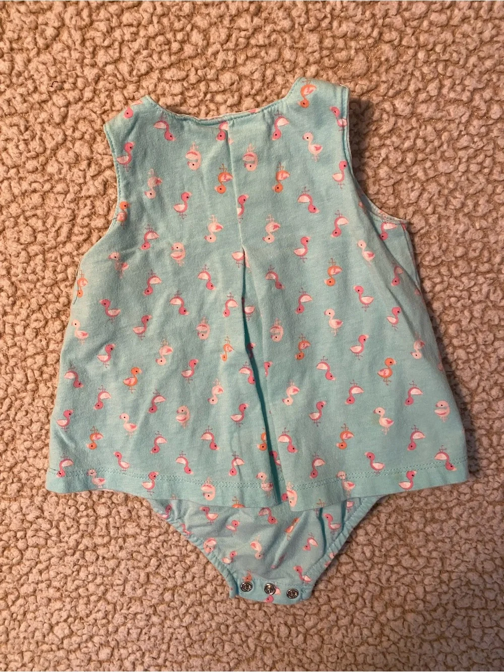 Carters aqua romper